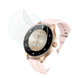 Futanwei for Fitpolo Smart Watch DR06 Screen Protector [3 Pack] HD Clear Soft PET Film [Anti-Fingerprint] [Anti-Scratch] [Bubble Free] Compatible for QIPOPC ZOSKVEE TOOBUR FQQ Fitpolo DR06 Smartwatch