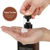 Segbeauty Soap Dispenser, Pack of 3 500 ml Shampoo Bottles