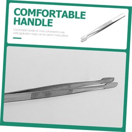 Mikinona 3sets Long Tweezers for Precision Stamp Collector Tweezers Jewelry Photo Clip Lash Set 10pcs*3