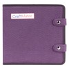 Craft Mates Lockables Ultrasuede Large Organizer Case, Purple