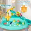 STBEIMEIMY Kids Play Sink with Running Water,Mini Water Table for