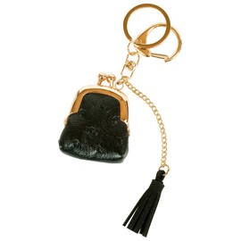 [koronxtu and Cute] Palm-Size Pouch Charm (Black)