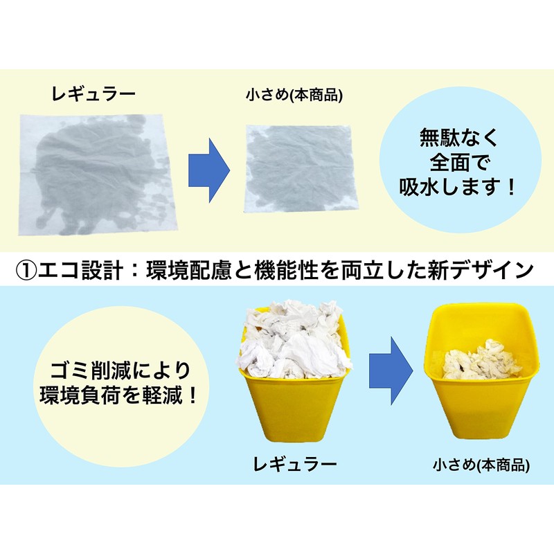 Antibacterial, Thick, Eco Paper Towels, Small Size, Speed, Water Absorbent,