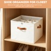 Shoe Organzier for Cloest - Fits up to 16 Pairs