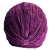Decou Twist Pleated Hair Wrap Stretch Turban 0545 (Purple)