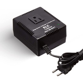 ELC 300-Watt Voltage Converter - Step Down - 220v to 110v / 240v to 120v Travel Power Converter - for Hair Straightener, Hair Dryer, Laptops and Chargers, CE Certified [3-Years Warranty]