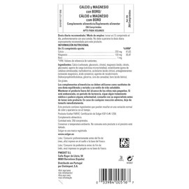 SOLGAR Solgar Calcium Magnesium Plus Boron Tablets - Bones & Teeth - Muscle & Immune Support - Vegan - 250 Tablets 260 g (Pack of 1),Brown