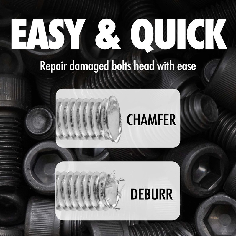 Deburring External Chamfer Tool, with Tungsten Carbide Blade, Deburring Chamfering
