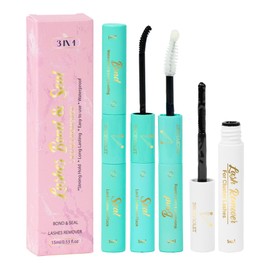 DIY Eyelash Bond & Sealant Kit – 72-Hour Lash Lift, Waterproof & Smudge-Proof, Keratin & Vitamin E Infused, Long-Lasting Hold, Salon-Quality Lashes at Home
