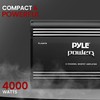Pyle 2 Channel Car Stereo Amplifier - 4000W Dual Channel