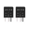 Sarini 2 Pack 4 Pin 12V Relay, 30A Multi-Purpose Automotive