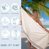 100% Cotton Turkish Beach Towels Great for Beach, Bathroom Towels