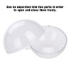 Bola de plástico transparente rellenable, 20 bolas de acrílico transparente,