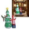 1.8m Dwarf and Christmas Tree Inflatable Decoration IP44 Christmas Outdoor