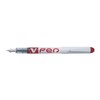 Pilot V Pen SVPN-4W R Disposable Fountain Pen - Red, Box of 12