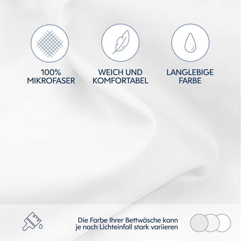 Dreamzie Fitted Sheet 80 x 200 cm - 100% Microfraser