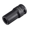 sourcing map 3/4-Inch Drive 19mm 12-Point Deep Impact Socket, CR-MO