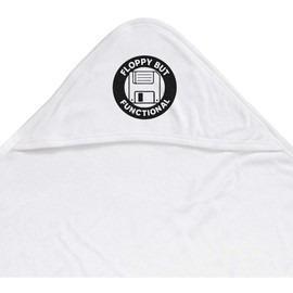 Azeeda 'Floppy But Functional' Baby Hooded Towel (HT00035140)