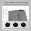 Heated Seat Cushion 3 Temp Modes Soft Washable Fast Heating