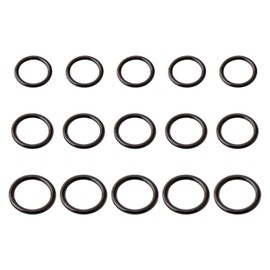 15 Pieces of O-Ring Seals, Rubber Seals, Wear-Resistant Seals, High-Temperature Resistant Seals
