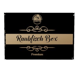 Major Fish Premium Predatory Fish Box Fishing Gift for Fishermen Pike, Zander and Perch