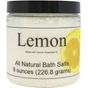 All Natural Lemon Bath Salts by Eclectic Lady, 8 ounces