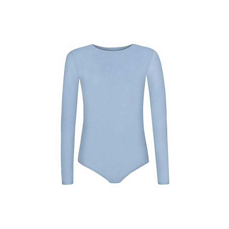 Shepa Girls' / Children's Long-Sleeved Ballet Leotard 146 Blue, blue