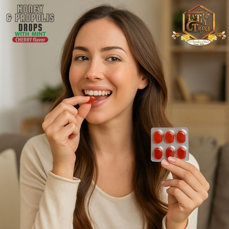 La Tía Trini – Propolis, Mint & Cherry Candies –