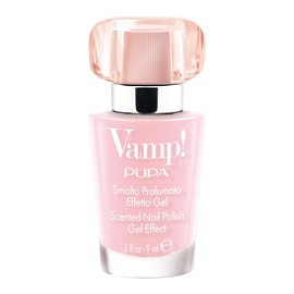 Pupa Milano Vamp Scented Nail Polish, 128, 0.3 oz - Gel Nail Polish - Chip-Resistant - With Plumping Effect - Long-Lasting Fragrance