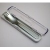 Takamura Metal 004645 Lunch Spoon with Case, Straight, White