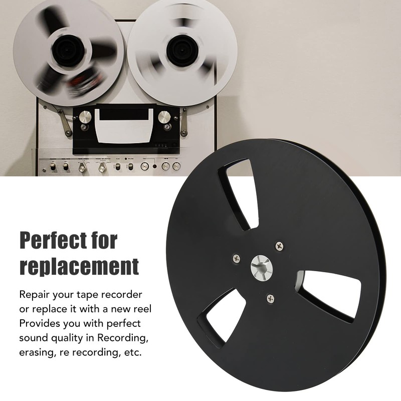 1/4 7 Inch Empty Aluminum Alloy Take Up Reel to