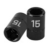 Truper D-7415-M, Dado de impacto 6 puntas mm, 15 mm,