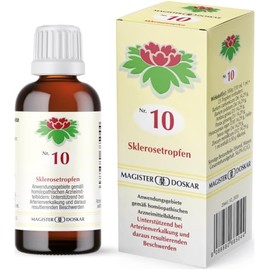MAGISTER DOSKAR Tropfen Nr.10 - Homöopathische Sklerosetropfen, 50 ml