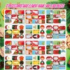 Christmas Sealing Sticker Christmas Stickers Labels Christmas Name Seal sticker12