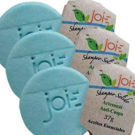 Pastillas Shampoo Solido Anti Caspa Aceites Esenciales