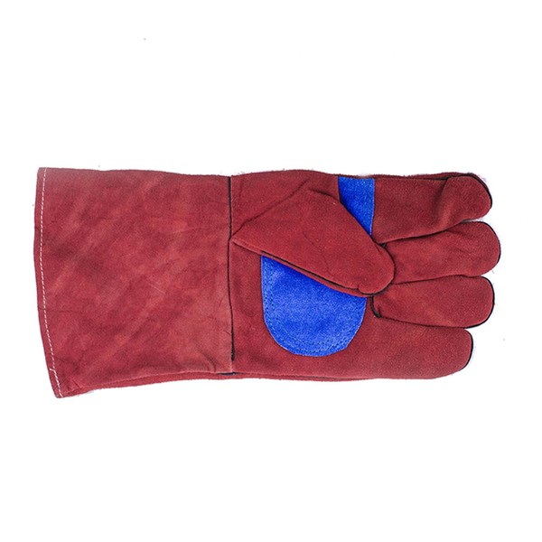 SEIWEI Welding Gloves Fire Heat Resistant for Fireplace Wood Stove
