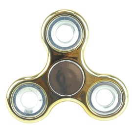Christmas Concepts® - Exclusive Fidget Hand Spinner - Stress Reducer, Stress Relief, Autism - METALLIC GOLD