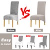 Lellen XL Size Stretch Chair Covers for Dining Room Large