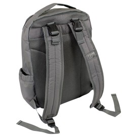 Hudson Baby Unisex Baby Premium Diaper Bag Backpack and Changing Pad, Charcoal, One Size