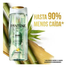 Shampoo Pantene Pro-v Bambú Nutre  Crece 200 Ml                                                                                                       