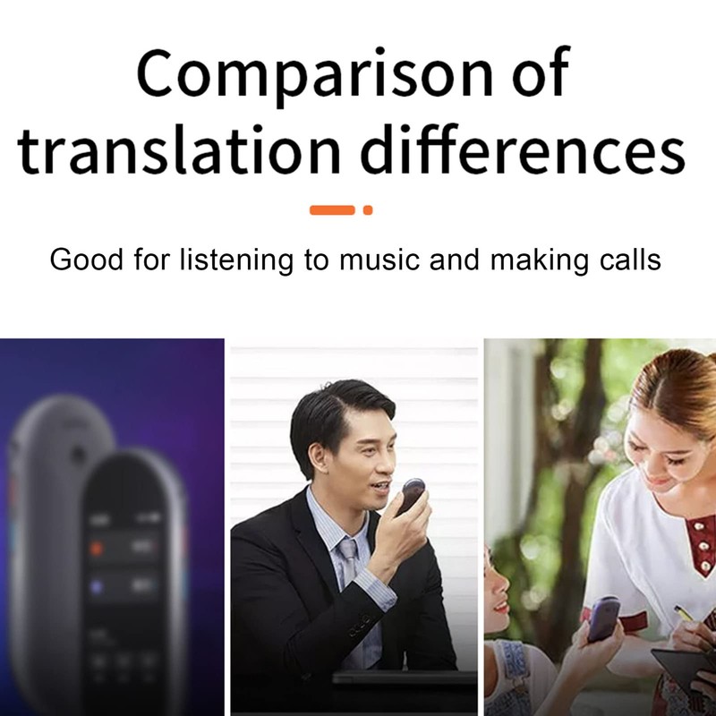 TWS Auriculares para Traductor de Idiomas, 84 Idiomas Auriculares de
