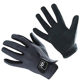 Woof Wear Event Riding Glove - Black, Size 7.5