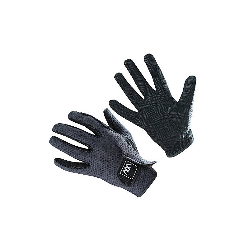 Woof Wear Event Riding Glove - Black, Size 7.5