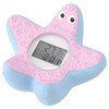 Baby Water Thermometer Starfish Clock Timing 3 Color Light Floating