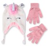 Kids Winter Hat and Kids Gloves Set for Girls &
