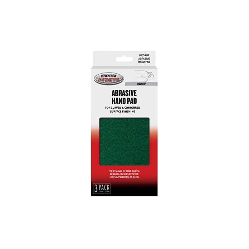 Rust-Oleum Automotive Abrasive Hand Pad, Medium