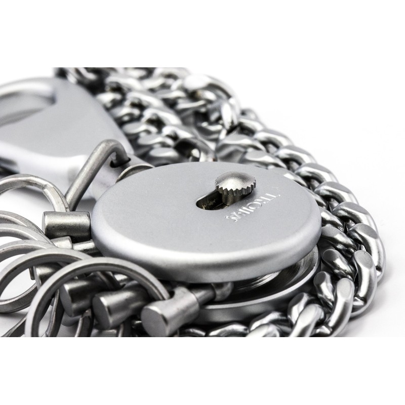 Troika Patent Chain – KR10-60/MA – keyring with chain –