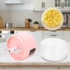 Intelligent Mini Electric Garlic Press Chopper Crusher USB Rechargeable Kitchen