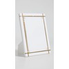 Tizo Design Women's Lucite 5x7 Frame, White, One Size