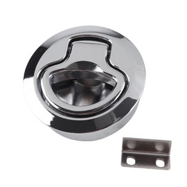 2 Inch Stainless Steel Boat Round Deck Hatch Flush Pull Latch Lock for Marine Yacht
